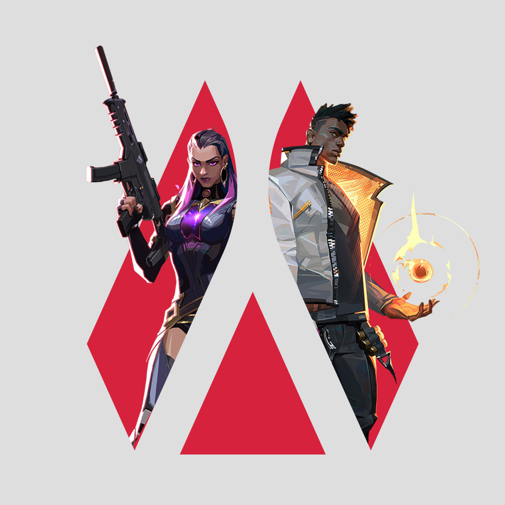 Identité de marque de Atrivm. Déclinaison logo visuel Counter Strike 2, Valorant.