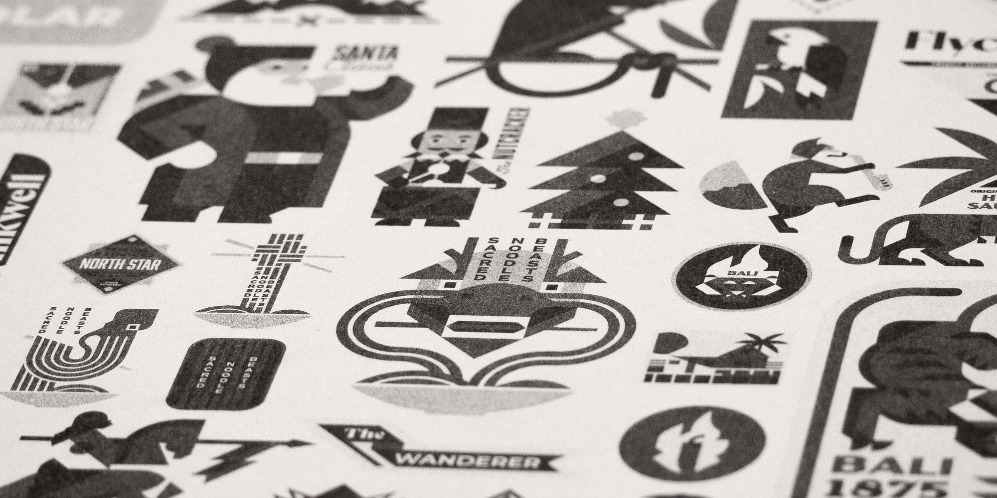 En vrac, quelques logos non utilisés.