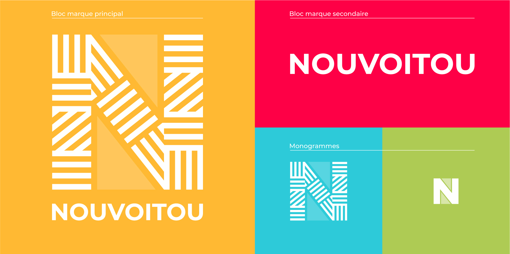 identité de marque ville de Nouvoitou 3D