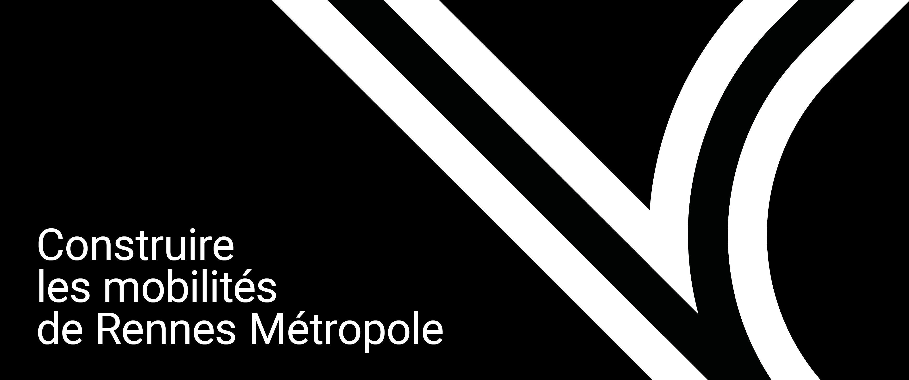 Charte graphique et logotype de Semtcar Trajectoires, acteur majeur de la maîtrise d'ouvrage des transports en commun de la métropole rennaise.